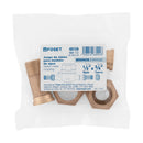 Niples con Tuercas 1/2" x 3/4" para Medidor de Agua Foset