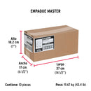 Nudos (Perros) para Cable Fiero 1/4" (6.5 mm) Bolsa 40 Piezas