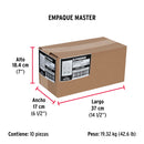 Nudos (Perros) para Cable Fiero 3/8" (9.5 mm) Bolsa 20 Piezas