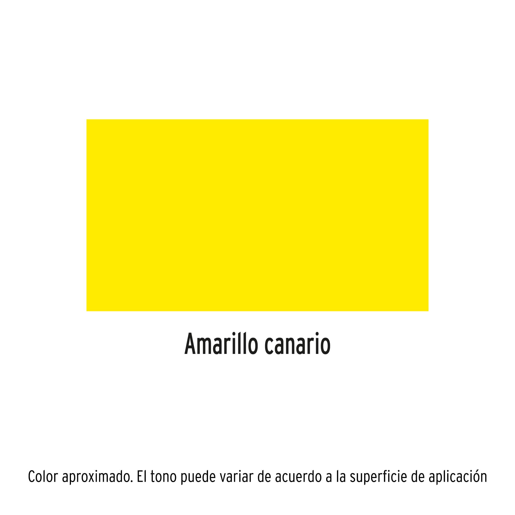 Pintura en Aerosol Bote Esbelto 400 ml Truper Amarillo Canario