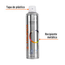 Pintura en Aerosol Bote Esbelto 400 ml Truper Gris Claro