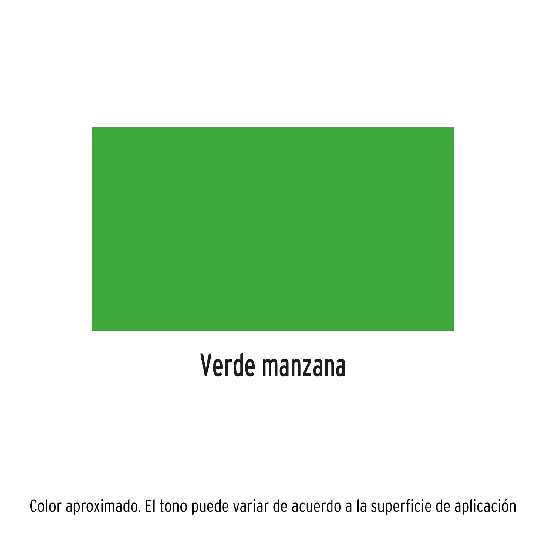 Pintura en Aerosol Bote Esbelto 400 ml Truper Verde Manzana