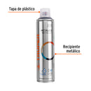 Pintura en Aerosol Bote Esbelto 400 ml Truper Cromo Metalico
