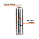 Pintura en Aerosol Bote Esbelto 400 ml Truper Oro Metalico