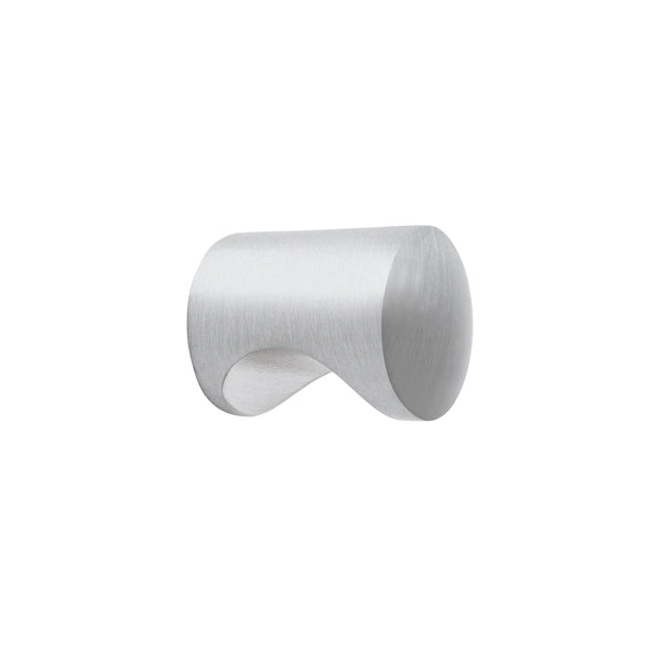 Perilla Metalica Linea "Cilindro" Niquel Satinado Hermex