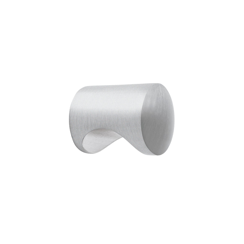 Perilla Metalica Linea "Cilindro" Niquel Satinado Hermex