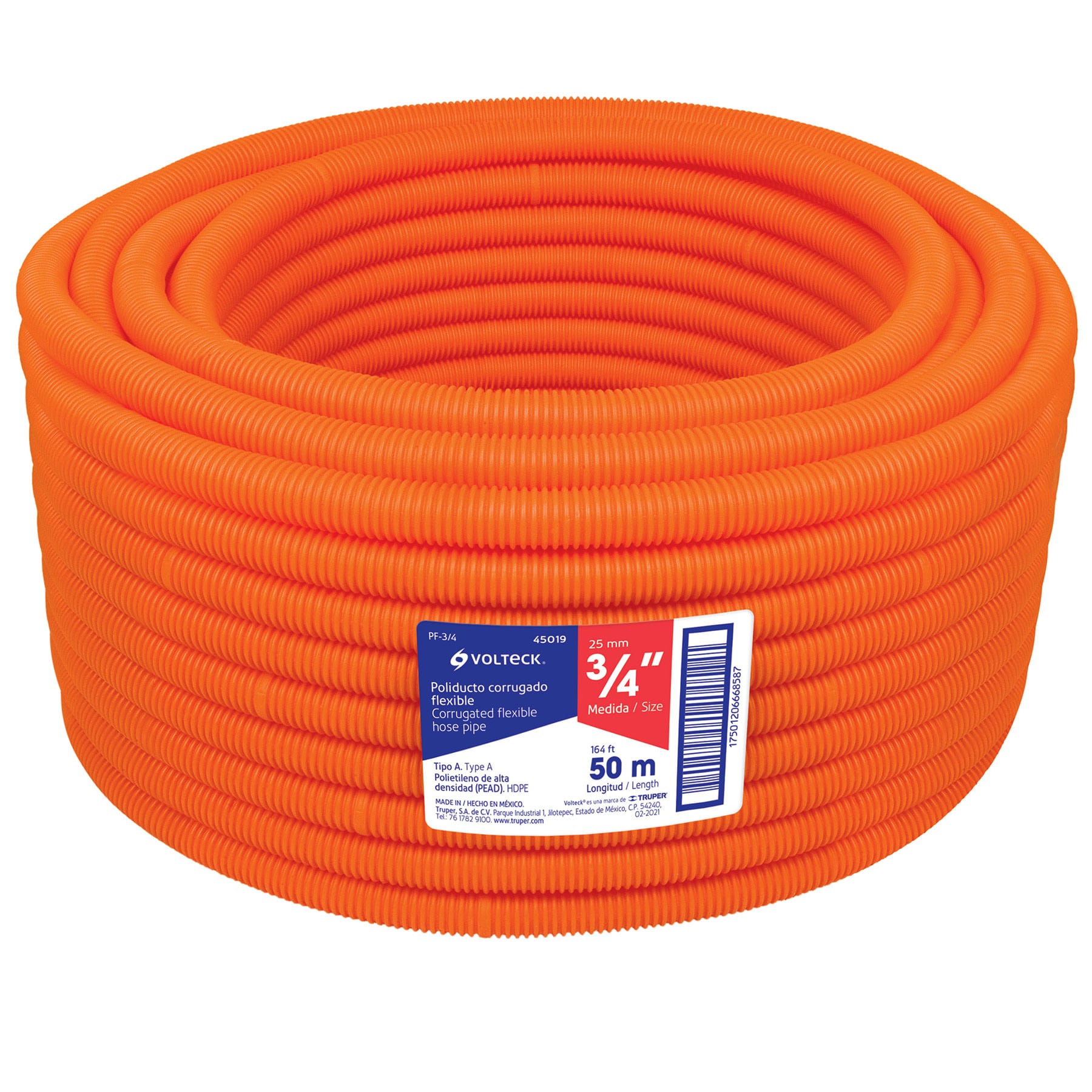 Poliducto Flexible Sin Guia Volteck 3/4" (19 mm) por Metro