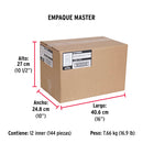 Pija Punta de Broca No 8 x 1"1/2 (38 mm) Fiero Blister 13 Piezas