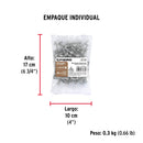 Pija Punta de Broca No 8 x 1"1/2 (38 mm) Fiero Bolsa 100 Piezas