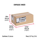 Pija Punta de Broca Hexagonal con Rondana No 14 x 1" (25 mm) Fiero Blister 10 Piezas