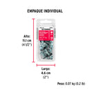 Pija Punta de Broca Hexagonal con Rondana No 14 x 1" (25 mm) Fiero Blister 10 Piezas