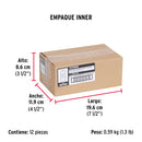 Pija Punta de Broca No 8 x 2" (50 mm) Fiero Blister 10 Piezas