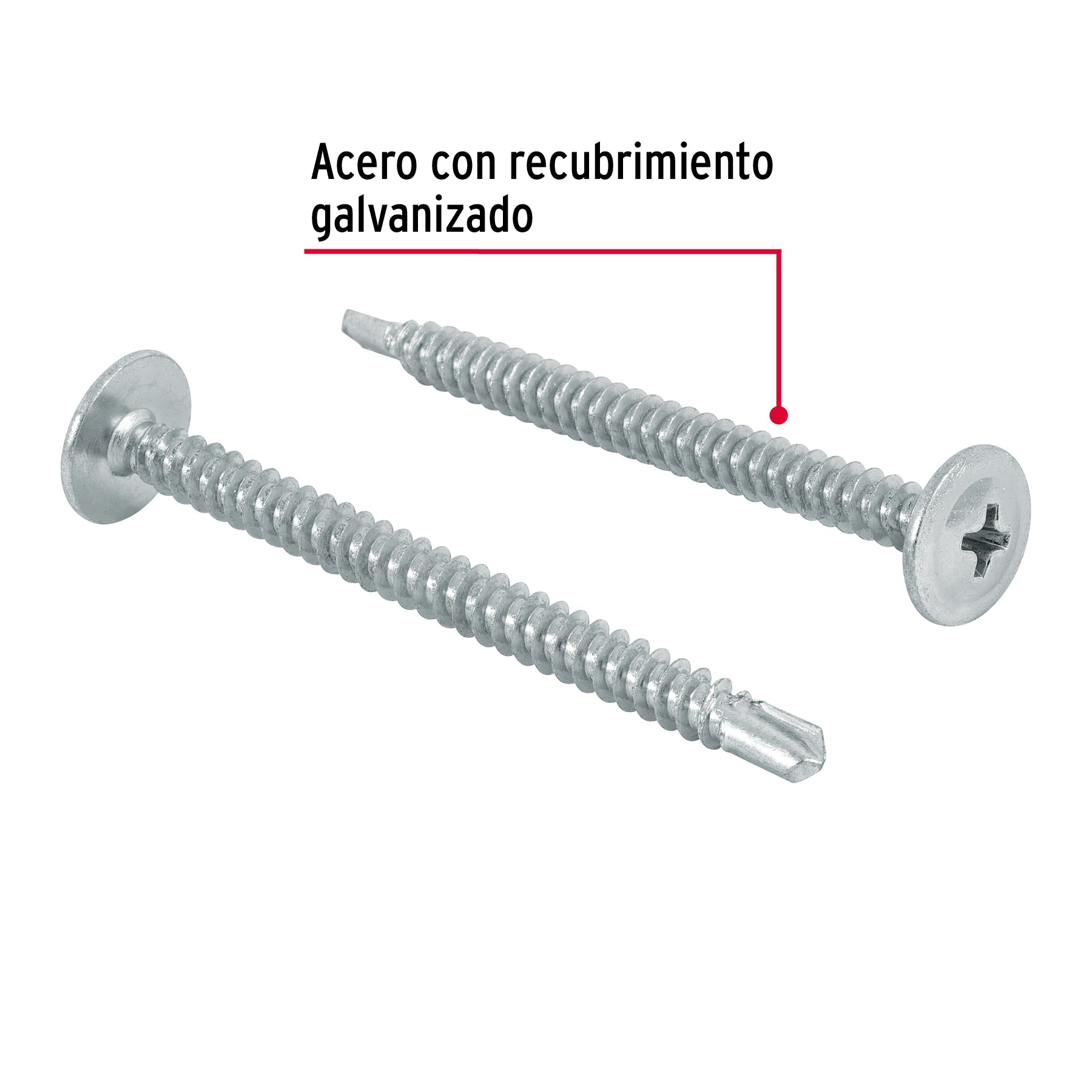 Pija Punta de Broca No 8 x 2" (50 mm) Fiero por Pieza