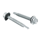 Pija Punta de Broca Hexagonal con Rondana No 14 x 2" (50 mm) Fiero Bolsa 50 Piezas