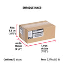 Pija Punta de Broca No 8 x  3/4" (19 mm) Fiero Blister 22 Piezas