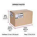 Pija Punta de Broca No 8 x  3/4" (19 mm) Fiero Blister 22 Piezas