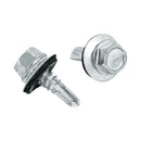 Pija Punta de Broca Hexagonal con Rondana No 14 x  3/4" (19 mm) Fiero Bolsa 100 Piezas