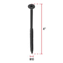 Pija Tablaroca No 10 x 4" Fiero Bolsa con 100 Piezas