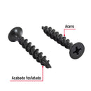 Pija Tablaroca No 10 x 1"1/4 Fiero Bolsa con 100 Piezas