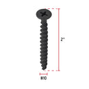 Pija Tablaroca No 10 x 2" Fiero Bolsa con 100 Piezas