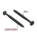 Pija Tablaroca No 10 x 2"1/2 Fiero Bolsa con 100 Piezas