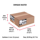 Pija Tablaroca No 10 x 3" Fiero Bolsa con 100 Piezas