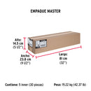 Pija Tablaroca No 14 x 2" Fiero Bolsa con 100 Piezas