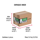 Pija Tablaroca No 14 x 2"1/2 Fiero Bolsa con 100 Piezas