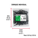 Pija Tablaroca No 14 x 2"1/2 Fiero Bolsa con 100 Piezas