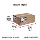 Pija Tablaroca No 14 x 2"1/2 Fiero Bolsa con 100 Piezas