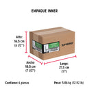 Pija Tablaroca No 14 x 3" Fiero Bolsa con 100 Piezas