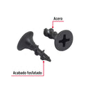 Pija Tablaroca No  6 x  1/2" Fiero Bolsa con 100 Piezas