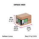 Pija Tablaroca No  6 x  3/4" Fiero Bolsa con 100 Piezas