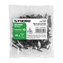 Pija Tablaroca No  6 x 1" Fiero Bolsa con 100 Piezas