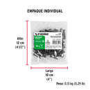 Pija Tablaroca No  6 x 1" Fiero Bolsa con 100 Piezas