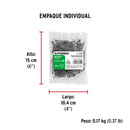 Pija Tablaroca No  6 x 1"1/2 Fiero Bolsa con 100 Piezas