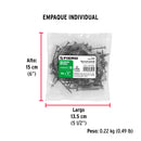 Pija Tablaroca No  6 x 2" Fiero Bolsa con 100 Piezas