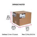 Pija Tablaroca No  6 x 2" Fiero Bolsa con 100 Piezas