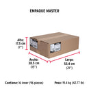 Pija Tablaroca No  8 x 1"1/4 Fiero Bolsa con 100 Piezas