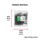 Pija Tablaroca No  8 x 2" Fiero Bolsa con 100 Piezas