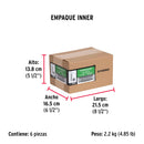 Pija Tablaroca No  8 x 2"1/2 Fiero Bolsa con 100 Piezas