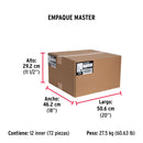 Pija Tablaroca No  8 x 2"1/2 Fiero Bolsa con 100 Piezas