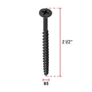 Pija Tablaroca No  8 x 2"1/2 Fiero Bolsa con 100 Piezas