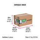 Pija Tablaroca No  8 x 3" Fiero Bolsa con 100 Piezas