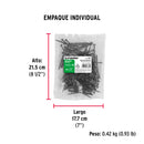 Pija Tablaroca No  8 x 3" Fiero Bolsa con 100 Piezas