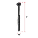 Pija Tablaroca No  8 x 3" Fiero Bolsa con 100 Piezas