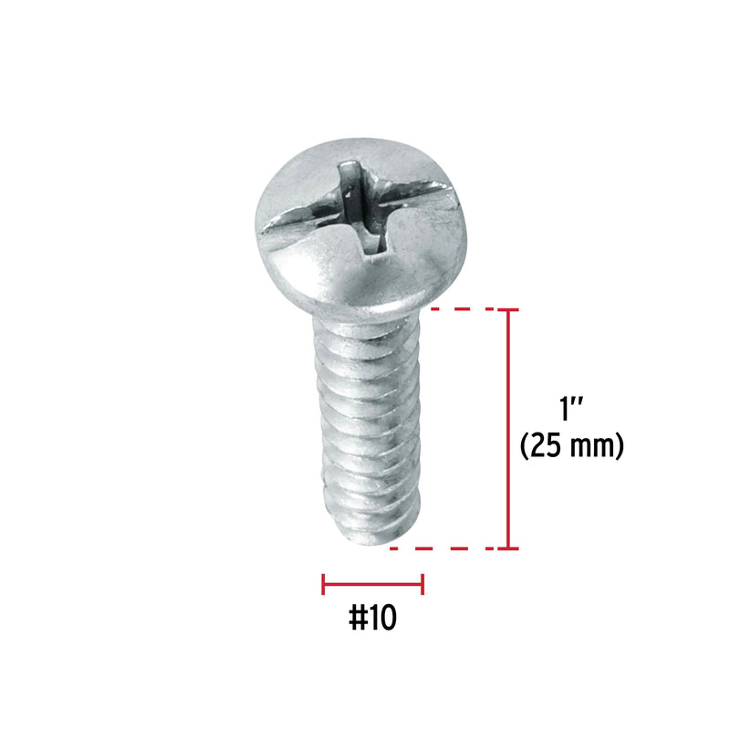 Pija para Lamina No 10 x 1" (25 mm) Fiero Blister 10 Piezas