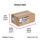 Pija para Lamina No 10 x 2" (50 mm) Fiero Blister 6 Piezas