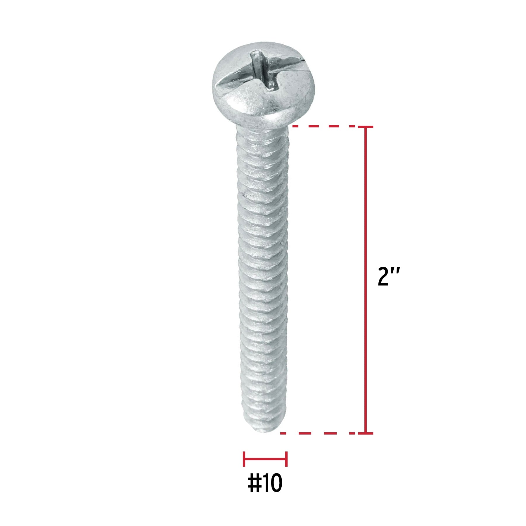 Pija para Lamina No 10 x 2" (50 mm) Fiero 1 Pieza