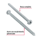 Pija para Lamina No 10 x 3" (75 mm) Fiero Bolsa con 150 Piezas